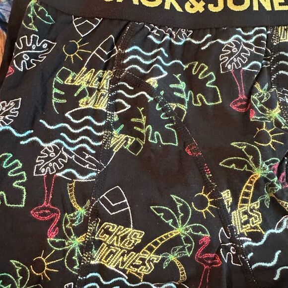 NWT Jack & Jones Men’s 3 Pack Boxer Briefs Multi Color Design - Size M - Picture 7 of 11